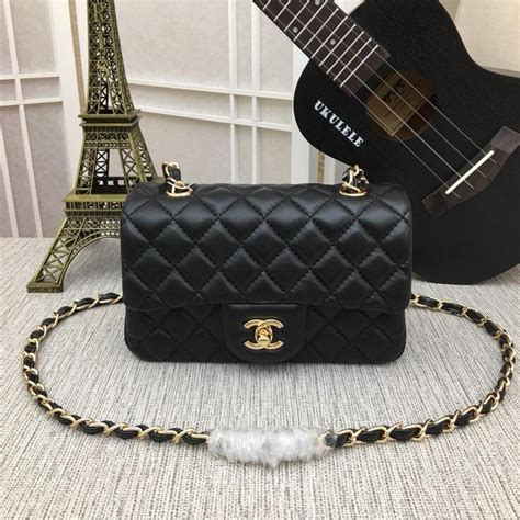 chanel black bag replica|chanel bags knockoff.